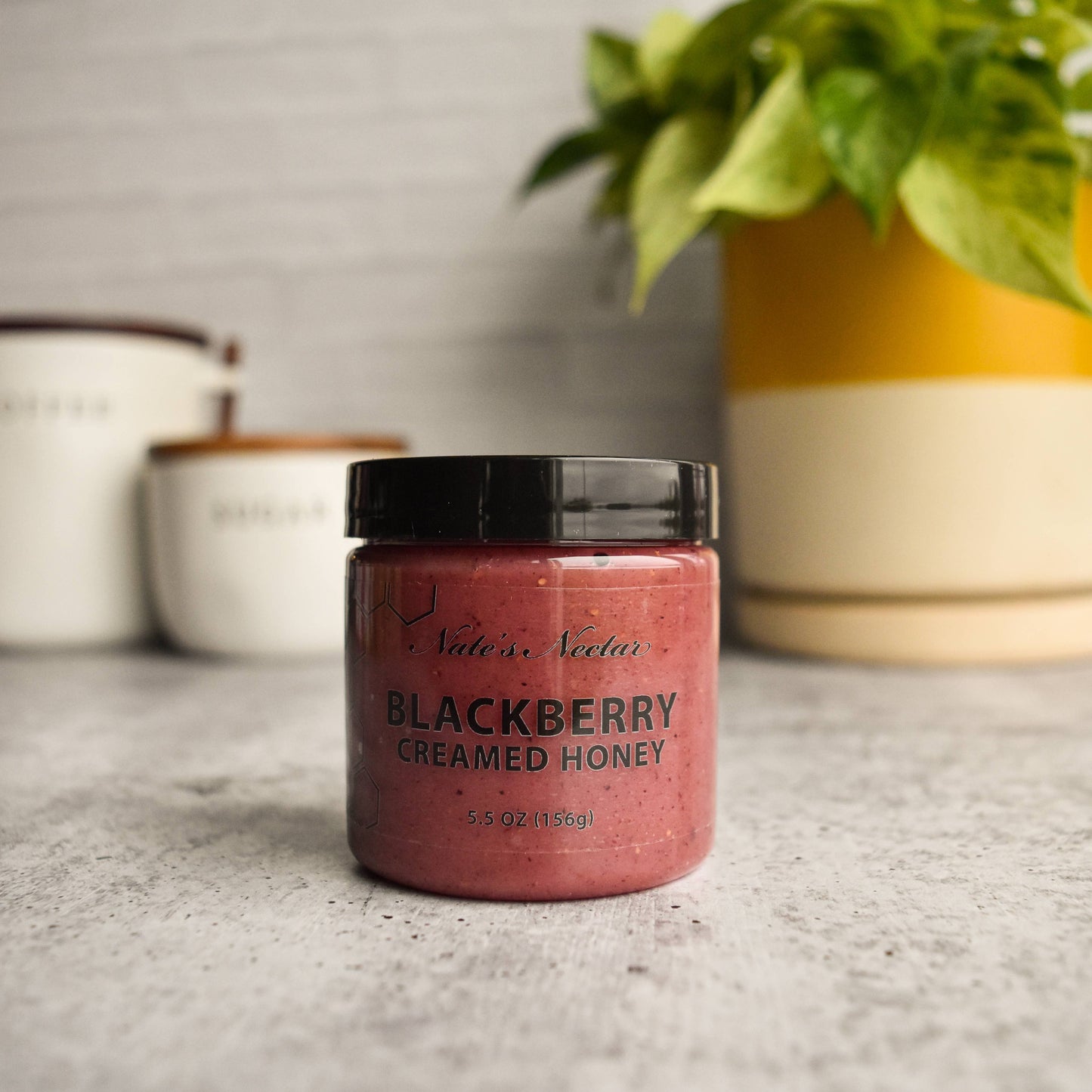 Blackberry Creamed Honey