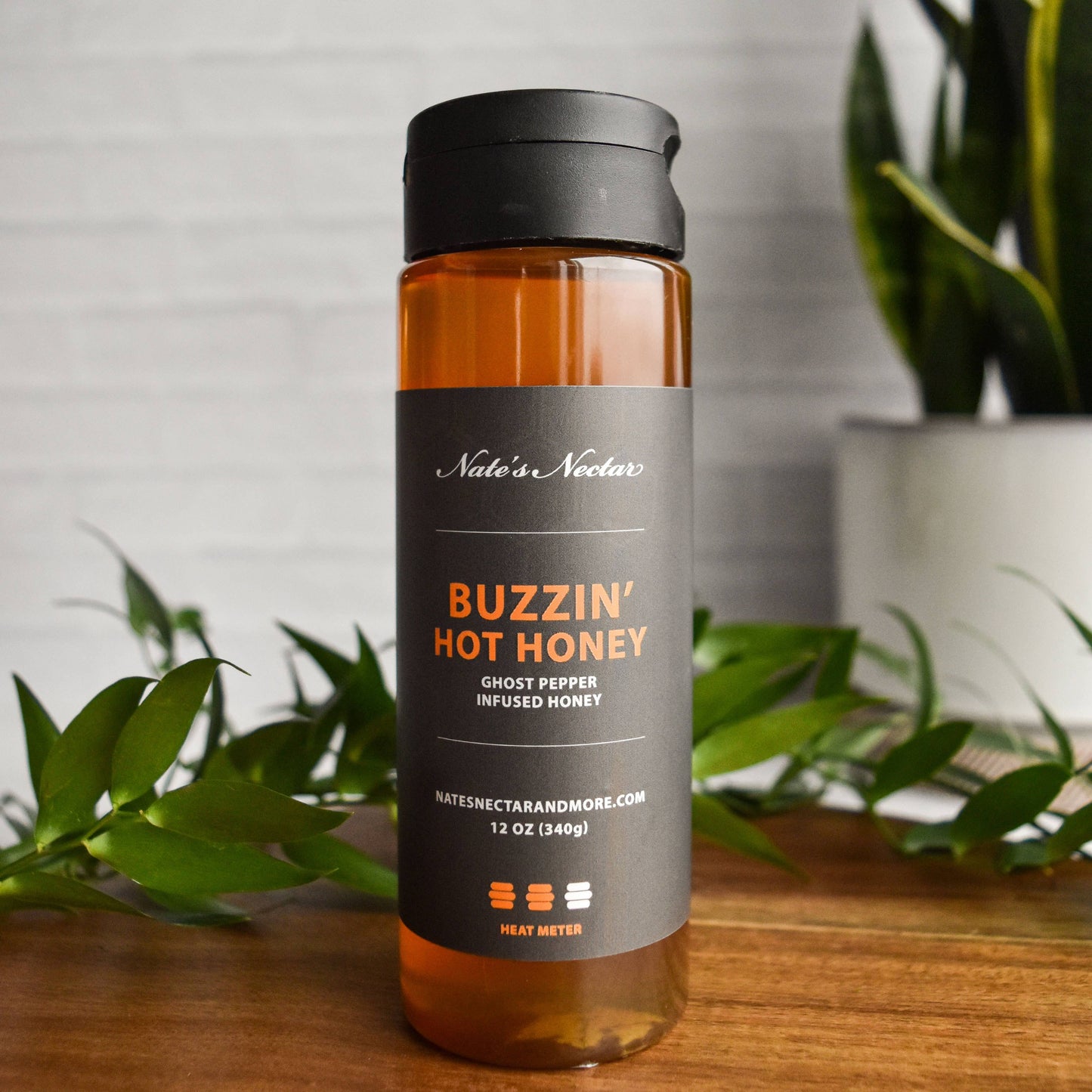 Buzzin' Hot Honey, Plastic Squeeze Bottle