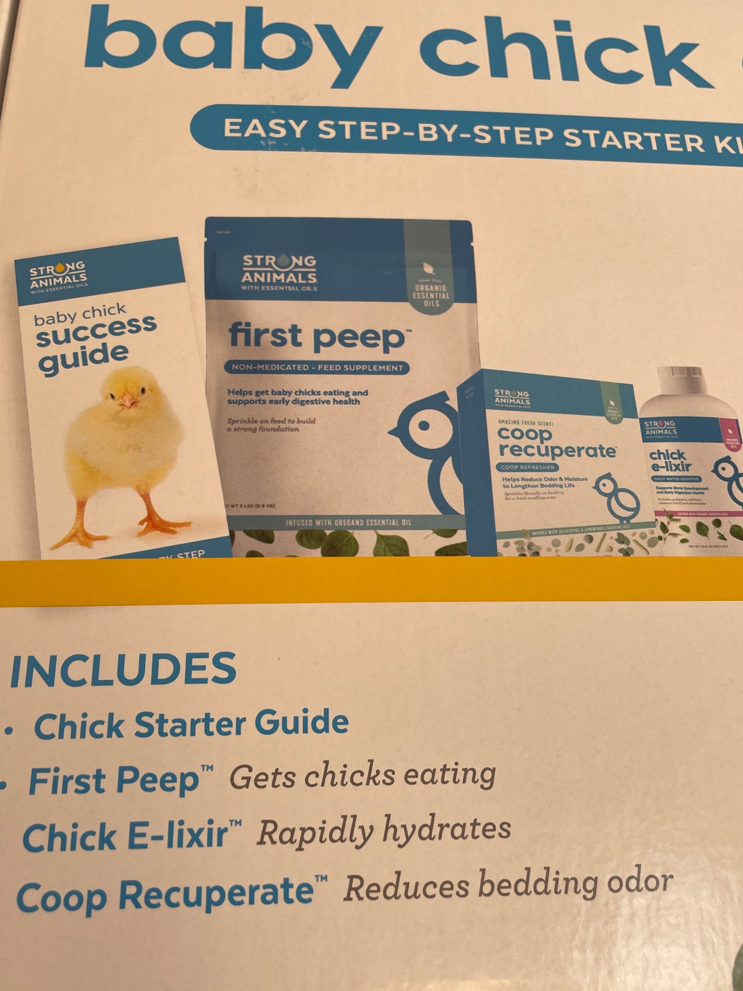 Baby Chick Care Kit